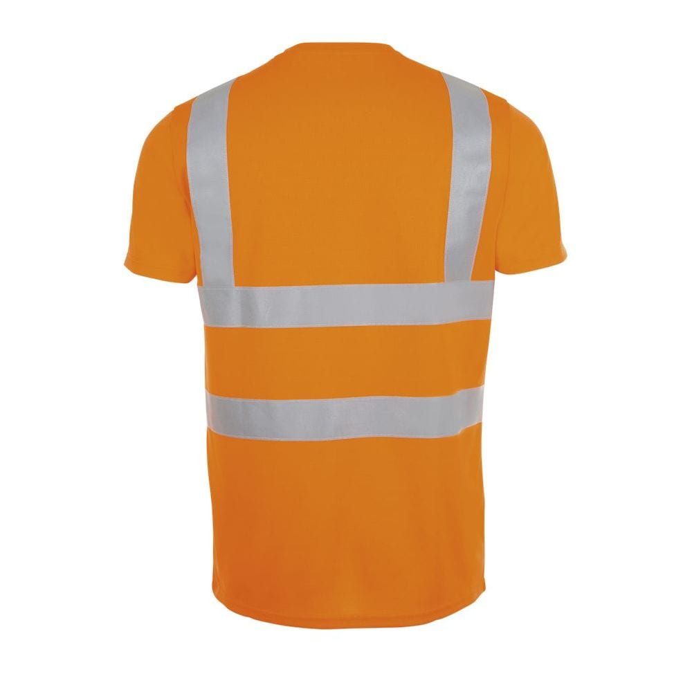 SOL'S 01721 - MERCURE PRO T Shirt With High Visibility Strips