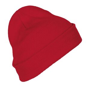 SOL'S 01664 - PITTSBURGH Solid Colour Beanie With Cuffed Design Red