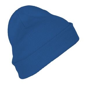 SOL'S 01664 - PITTSBURGH Solid Colour Beanie With Cuffed Design Royal Blue
