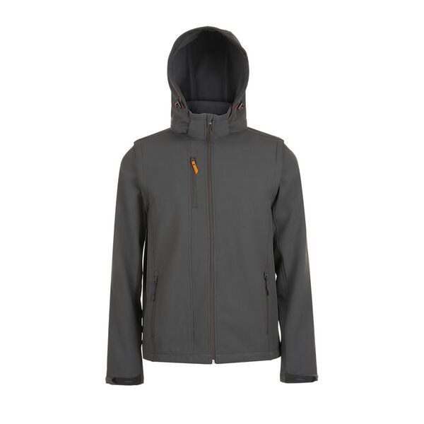 SOLS 01647 - TRANSFORMER Softshell Jacket With Removable Hood And Sleeves