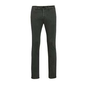 SOL'S 02120 - JULES MEN - LENGTH 35 Men's Chino Trousers Charcoal Grey