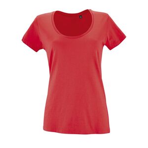 SOLS 02079 - Metropolitan Dames Laag Uitgesneden T Shirt Met Ronde Hals