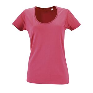 SOL'S 02079 - Metropolitan Women's Low Cut Round Neck T Shirt Flash Pink