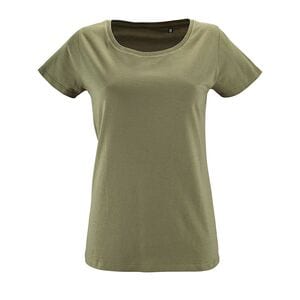 SOL'S 02077 - Milo Women Short Sleeved T Shirt Khaki