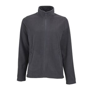 SOL'S 02094 - Norman Women Plain Fleece Jacket Charcoal Grey