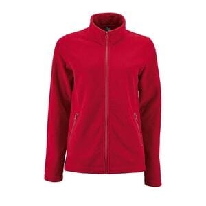 SOL'S 02094 - Norman Women Plain Fleece Jacket Red