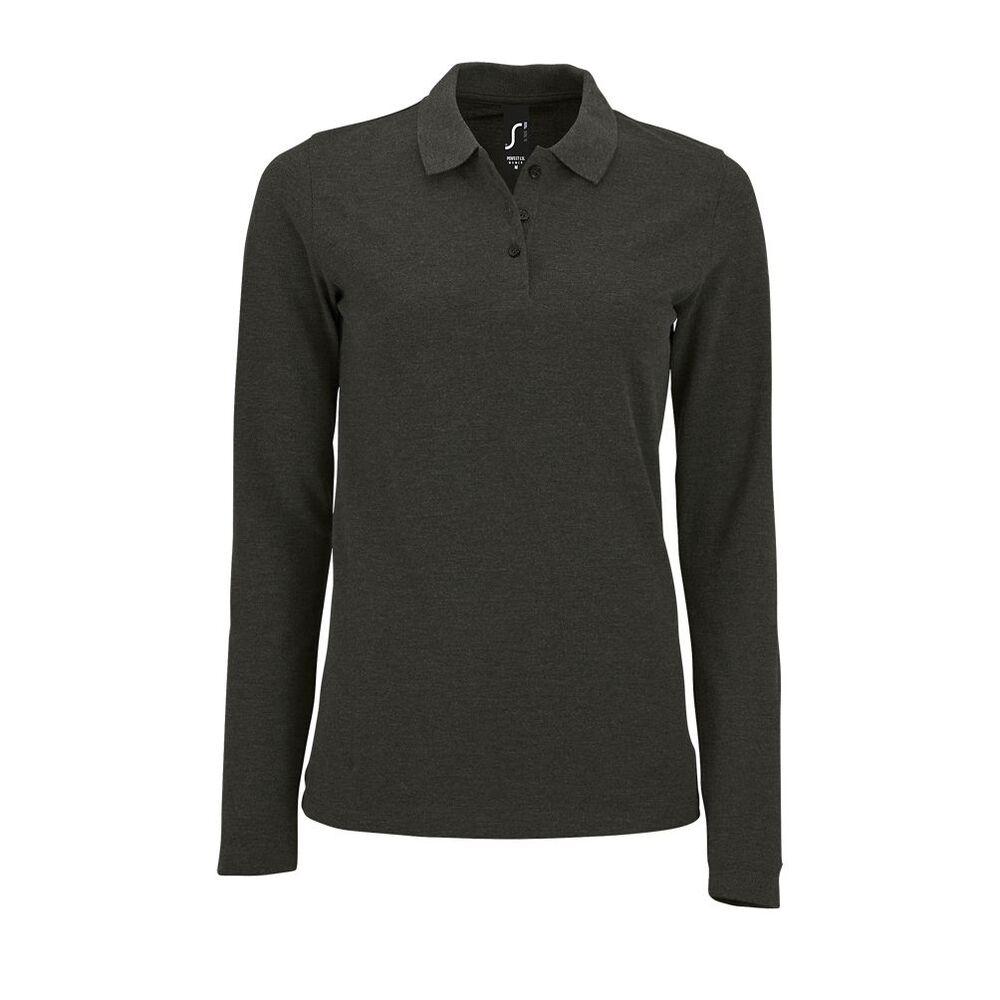 Sol's 02083 - Women's Long Sleeve Piqué Polo Shirt Perfect Lsl 