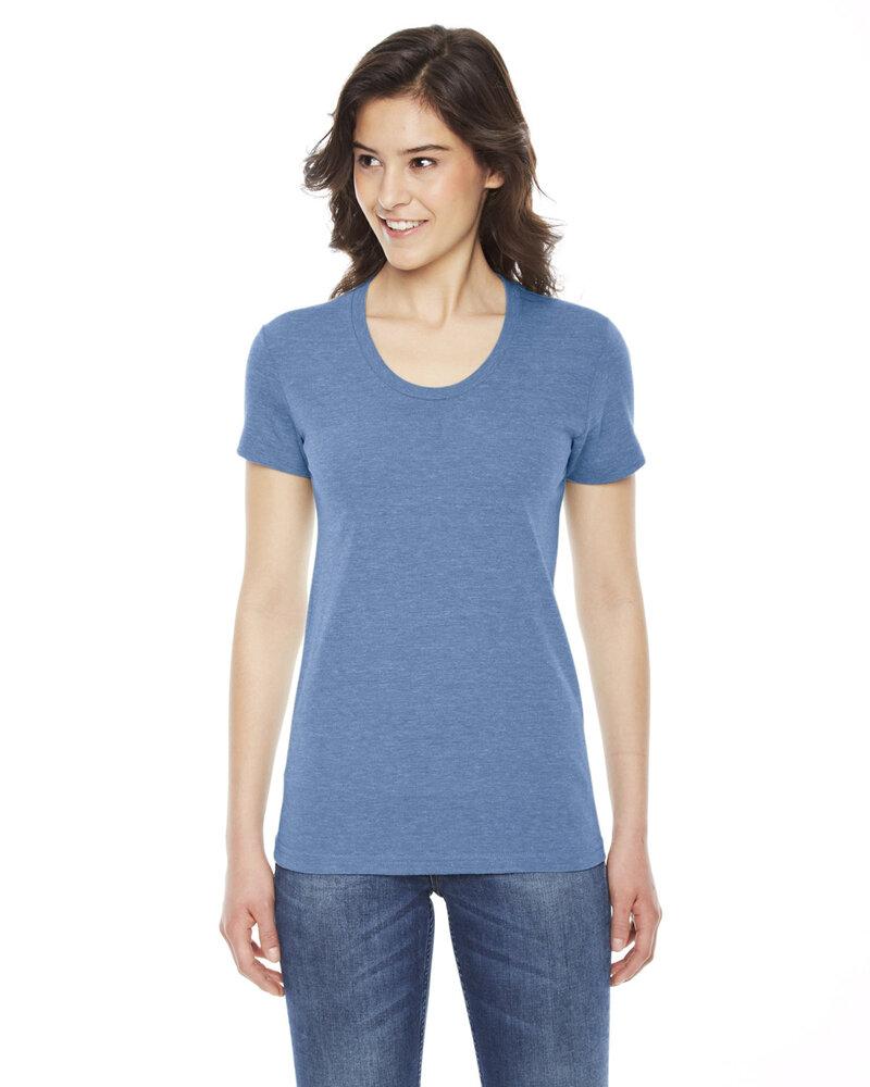 American Apparel tr301w - Imported Women's Tri-Blend Crew Tee