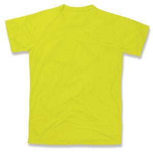 Stedman ST8410 - Sports Raglan Mesh Mens T-Shirt Cyber Yellow