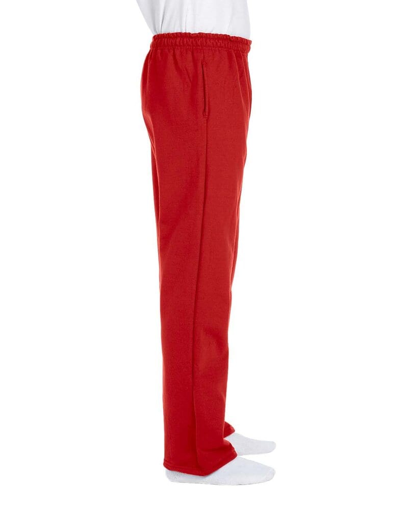gildan red sweatpants