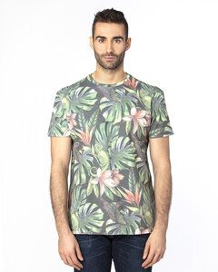 Threadfast 100A - Unisex Ultimate Short-Sleeve T-Shirt Tropical Jungle