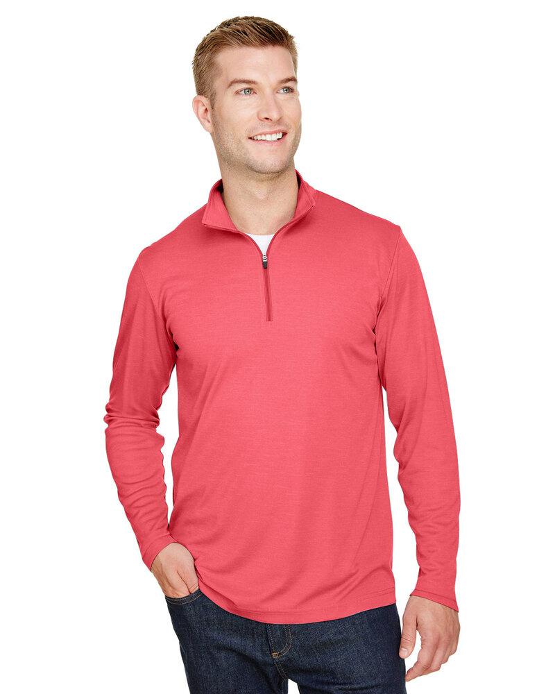 Team 365 TT31H - Men's Zone Sonic Heather Performance Quarter-Zip