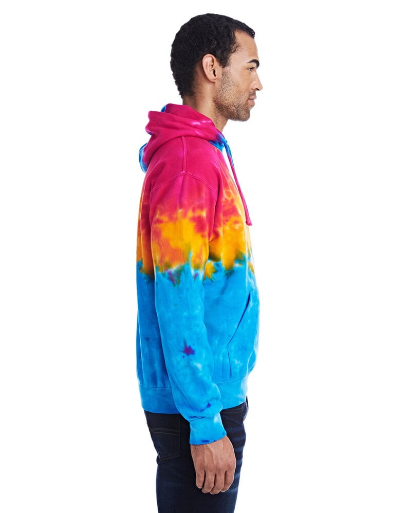 Colortone T366R - Adult Multi Rainbow Hood