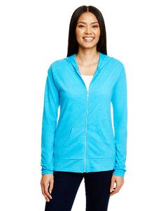 Anvil A6759L - Womens Tri-Blend Full Zip Hooded Jacket