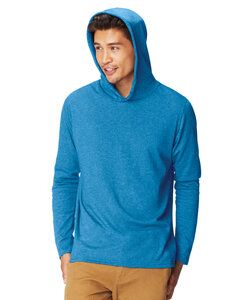 Gildan hoodies for men blue