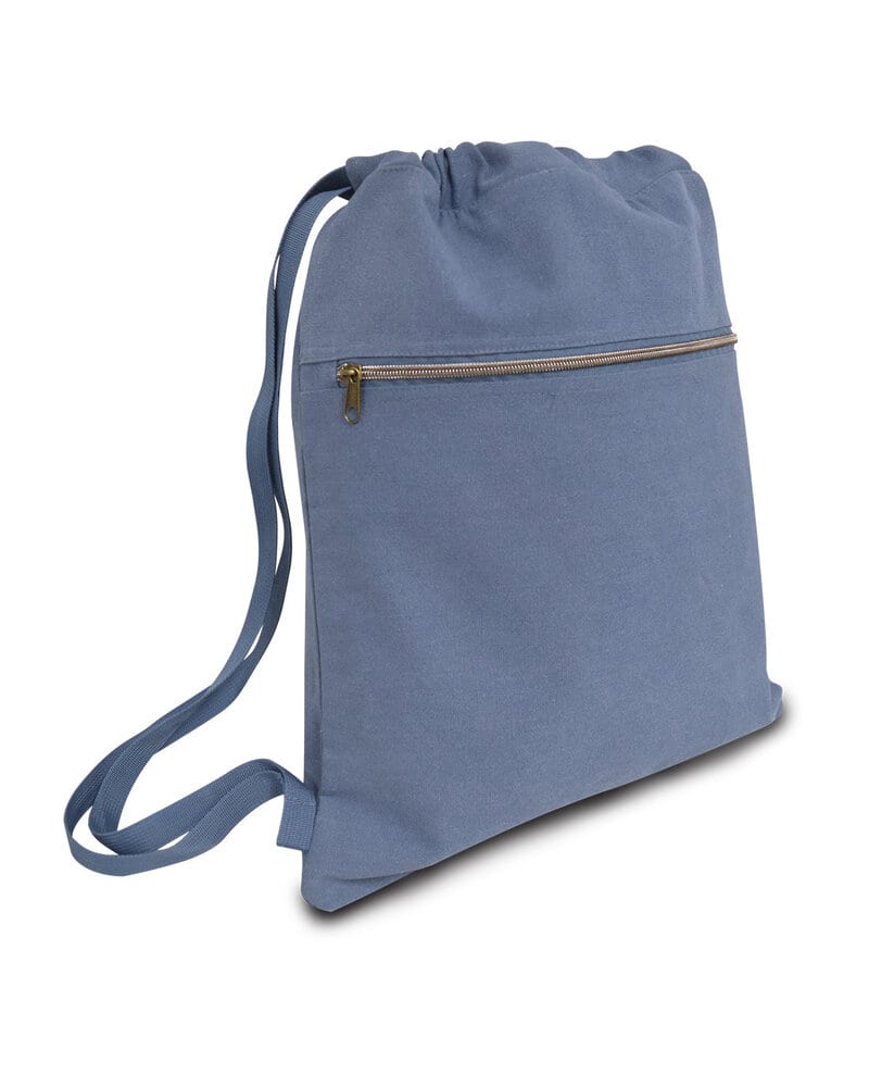 Liberty Bags LB8877 - Lona Costera de 12 oz - Bolso con cordón teñida con pigmento