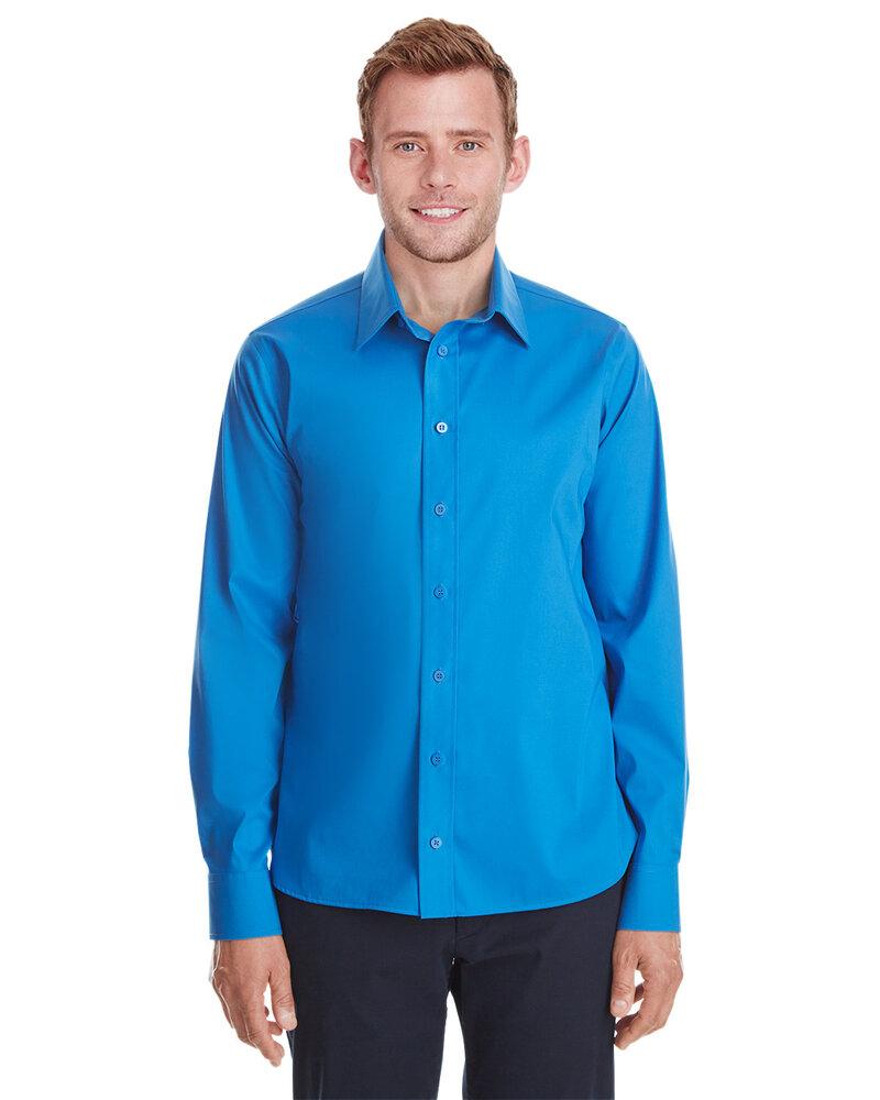 Devon & Jones DG561 - Men's Crown  Collection Stretch Broadcloth Untucked Shirt