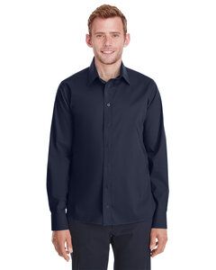 Devon & Jones DG561 - Mens Crown  Collection Stretch Broadcloth Untucked Shirt