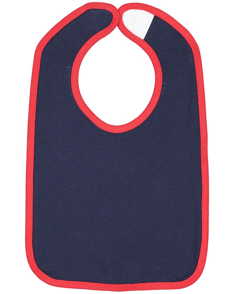 Rabbit Skins RS1004 - Infant Contrast Trim Bib