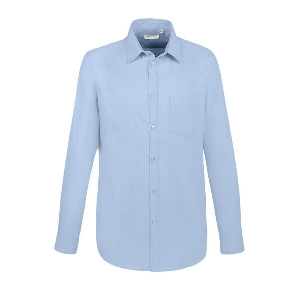 SOLS 02920 - Boston Fit Camisa De Oxford De Hombre De Manga Larga