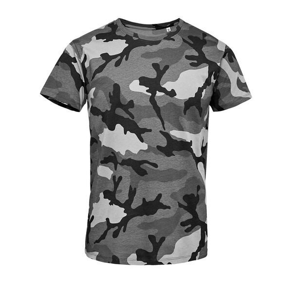 SOLS 01188 - Camo Men Round Collar T Shirt