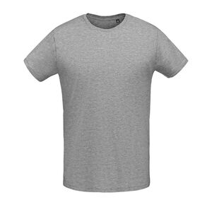 SOL'S 02855 - Martin Men Round Neck Fitted Jersey T Shirt Mixed Grey