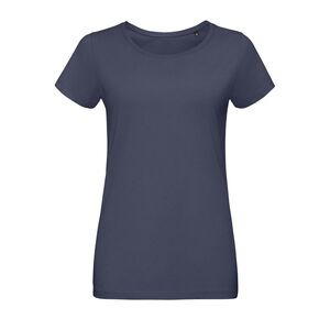 SOLS 02856 - Martin Women Dames Nauwsluitend Jersey T Shirt Met Ronde Hals