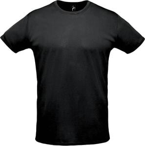 SOL'S 02995 - Sprint Unisex Sports T Shirt Black
