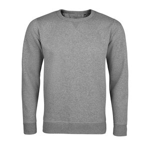 SOL'S 02990 - Sully Sweat Shirt Homme Col Rond Gris clair melange