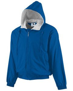 Augusta Sportswear 3280 - Campera de tafetán con capucha/forro polar