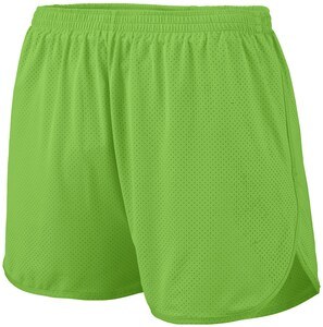 Augusta Sportswear 338 - Solid Split Short Lime