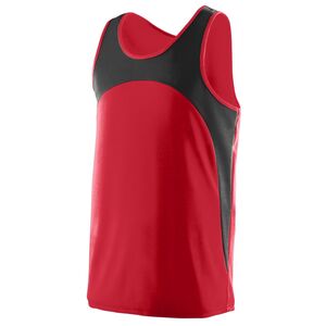 Augusta Sportswear 340 - Rapidpace Track Jersey Rojo / Negro