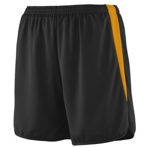 Augusta Sportswear 345 - Short para correr Black/Gold