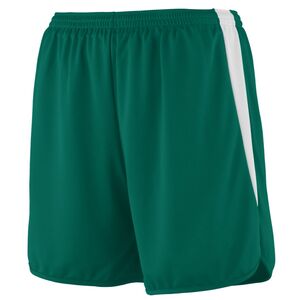 Augusta Sportswear 345 - Short para correr Dark Green/White