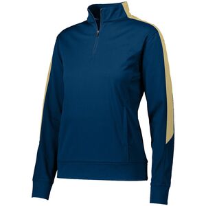 Augusta Sportswear 4388 - Ladies Medalist 2.0 Pullover Navy/Vegas Gold