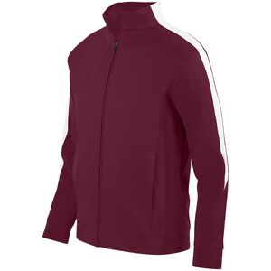 Augusta Sportswear 4396 - Youth Medalist Jacket 2.0 Maroon/White