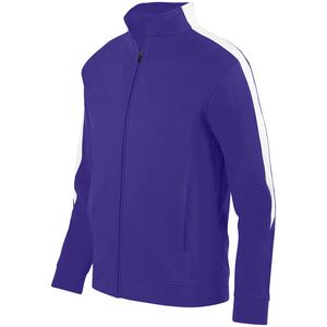 Augusta Sportswear 4396 - Youth Medalist Jacket 2.0 Purple/White