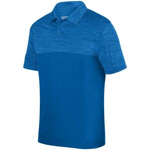 Augusta Sportswear 5412 - Shadow Tonal Heather Polo Royal blue