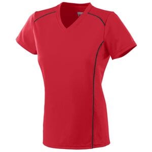 Augusta Sportswear 1092 - Ladies Winning Streak Jersey Rojo / Negro