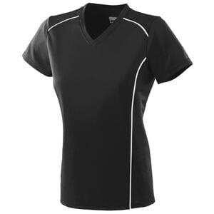 Augusta Sportswear 1092 - Ladies Winning Streak Jersey Negro / Blanco