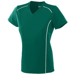 Augusta Sportswear 1092 - Ladies Winning Streak Jersey Dark Green/White