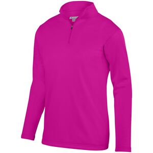 Augusta Sportswear 5508 - Youth Wicking Fleece Pullover Power Pink