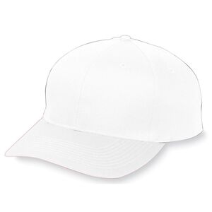 Augusta Sportswear 6206 - Youth Six Panel Cotton Twill Low Profile Cap White