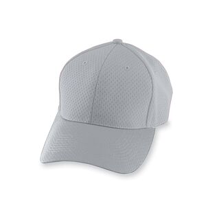Augusta Sportswear 6235 - Athletic Mesh Cap Silver Grey