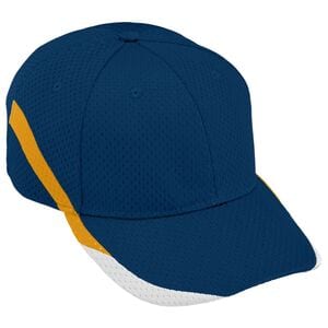 Augusta Sportswear 6283 - Youth Slider Cap Navy/Gold/White