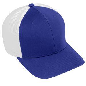 Augusta Sportswear 6300 - Flexfit Vapor Cap Purple/White