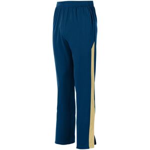 Augusta Sportswear 7761 - Youth Medalist Pant 2.0 Navy/Vegas Gold