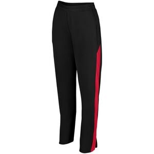 Augusta Sportswear 7762 - Ladies Medalist Pant 2.0 Negro / Rojo