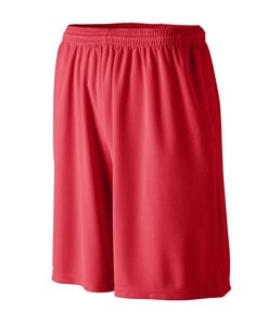 Augusta Sportswear 803 - Longer Length Wicking Short W/ Pockets