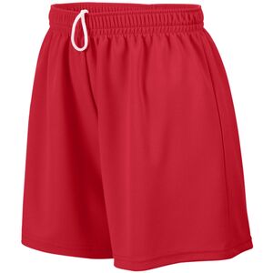 Augusta Sportswear 960 - Ladies Wicking Mesh Short Rojo